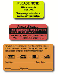 Billing & Collection Medical Labels Medical Labels